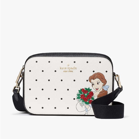 Disney X Kate Spade New York Beauty And The Beast Mini Camera Bag - Picture 1 of 17